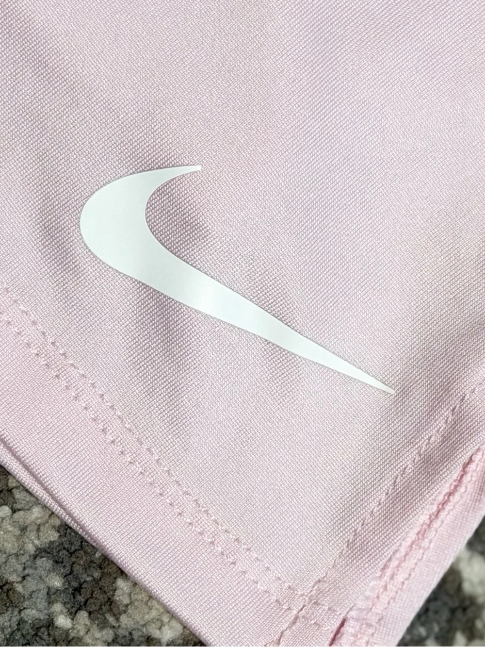 Nike - Little Girls Light Pink Athletic Skort with White Swoosh, Size - 4 (XS)